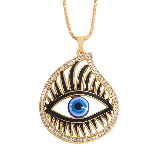 Te miro evil eyes Necklace BIG