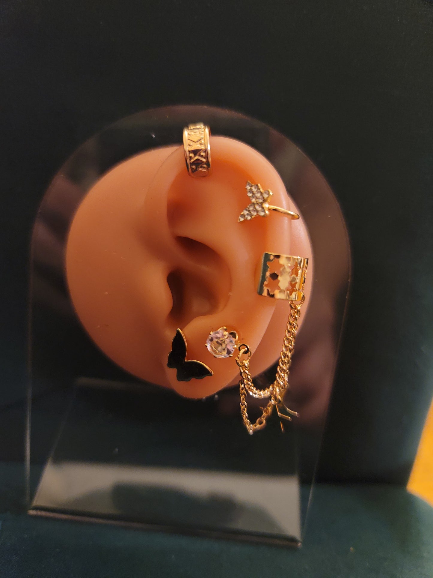Cuff earings set