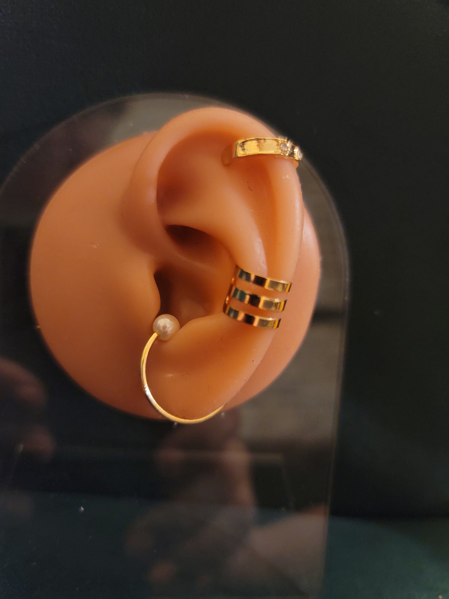 Cuff earings set