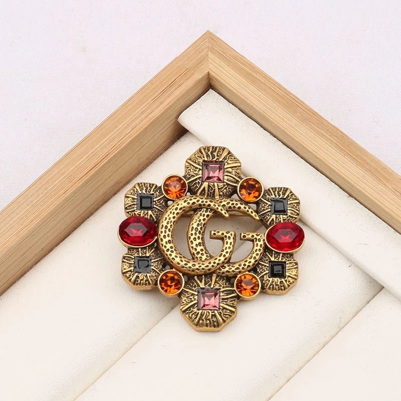 Guciana Brooch