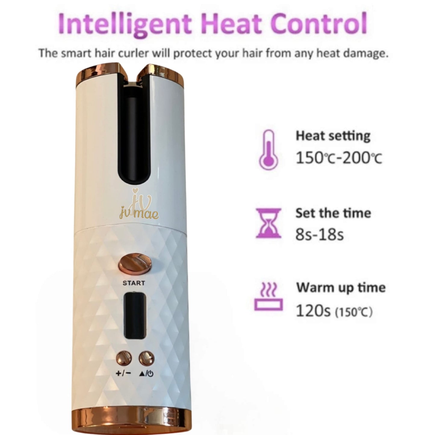 jvmae Hair curler rotating