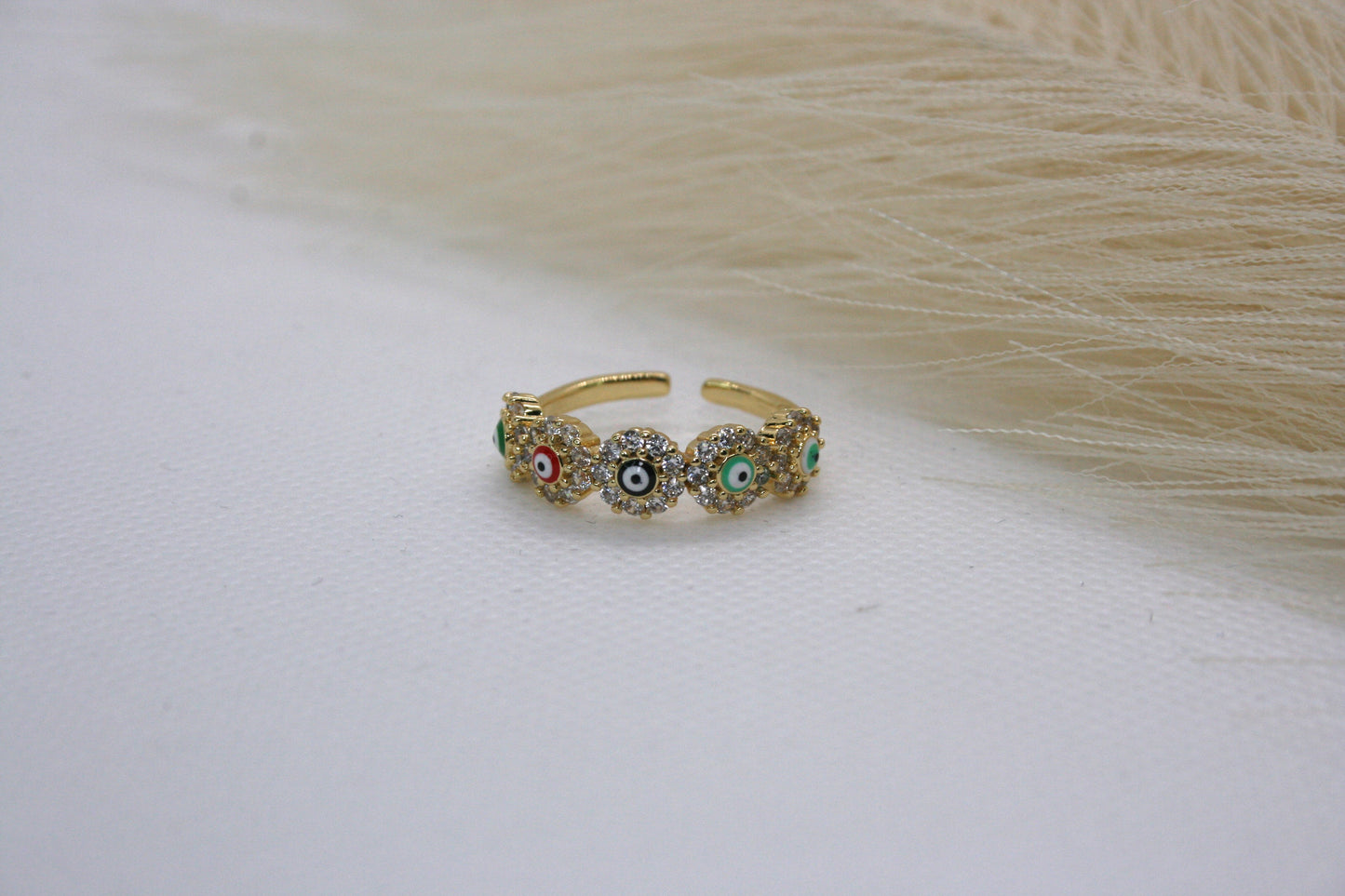 Carlota evil eyes Rings