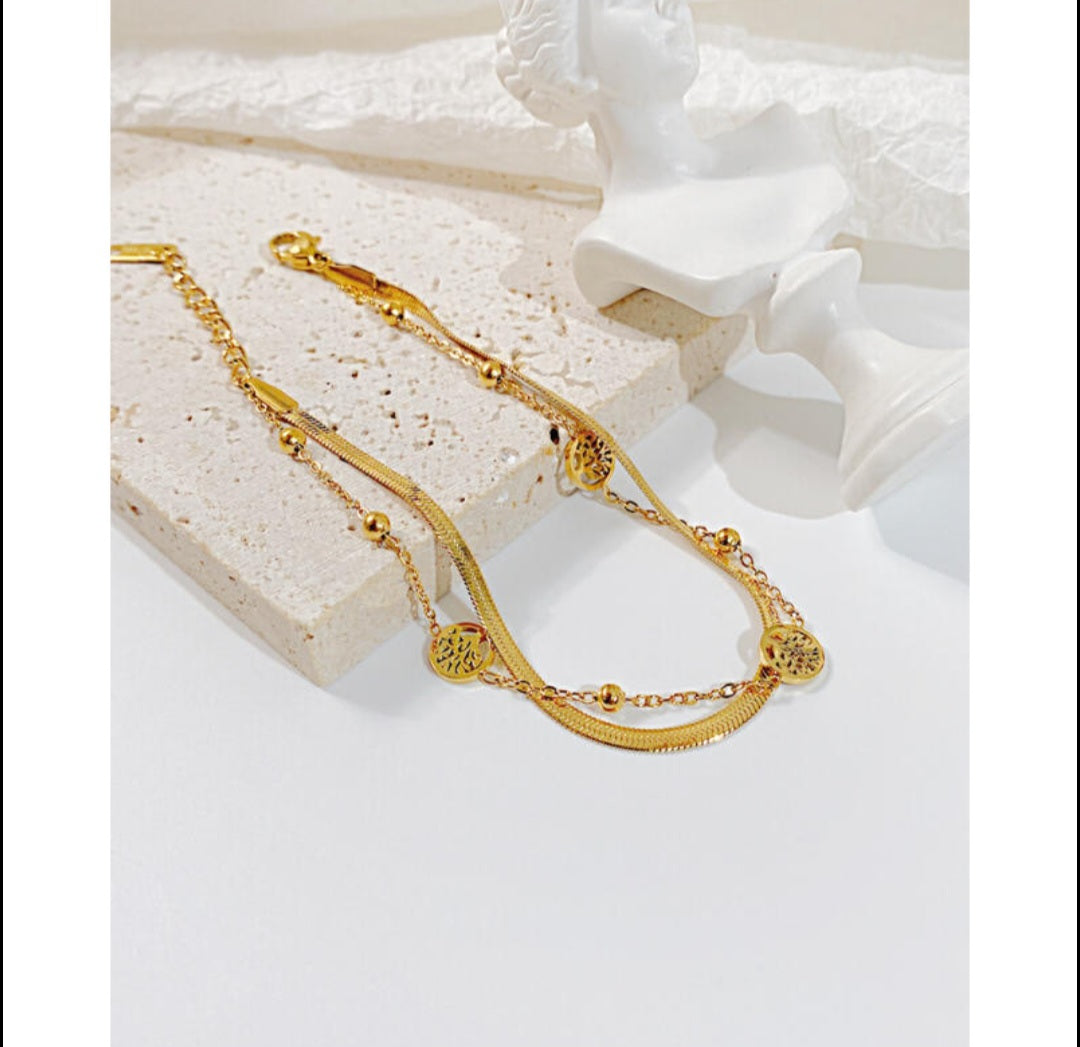 Necklace and bracelet