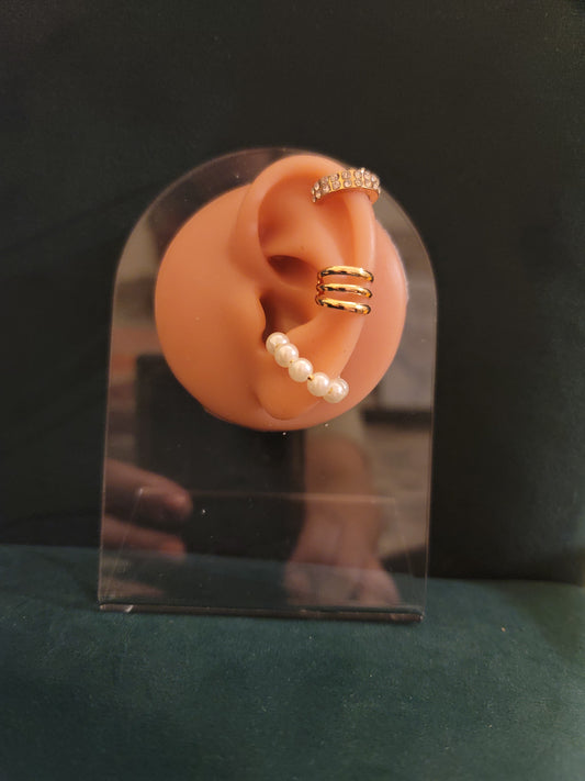 Cuff earing set