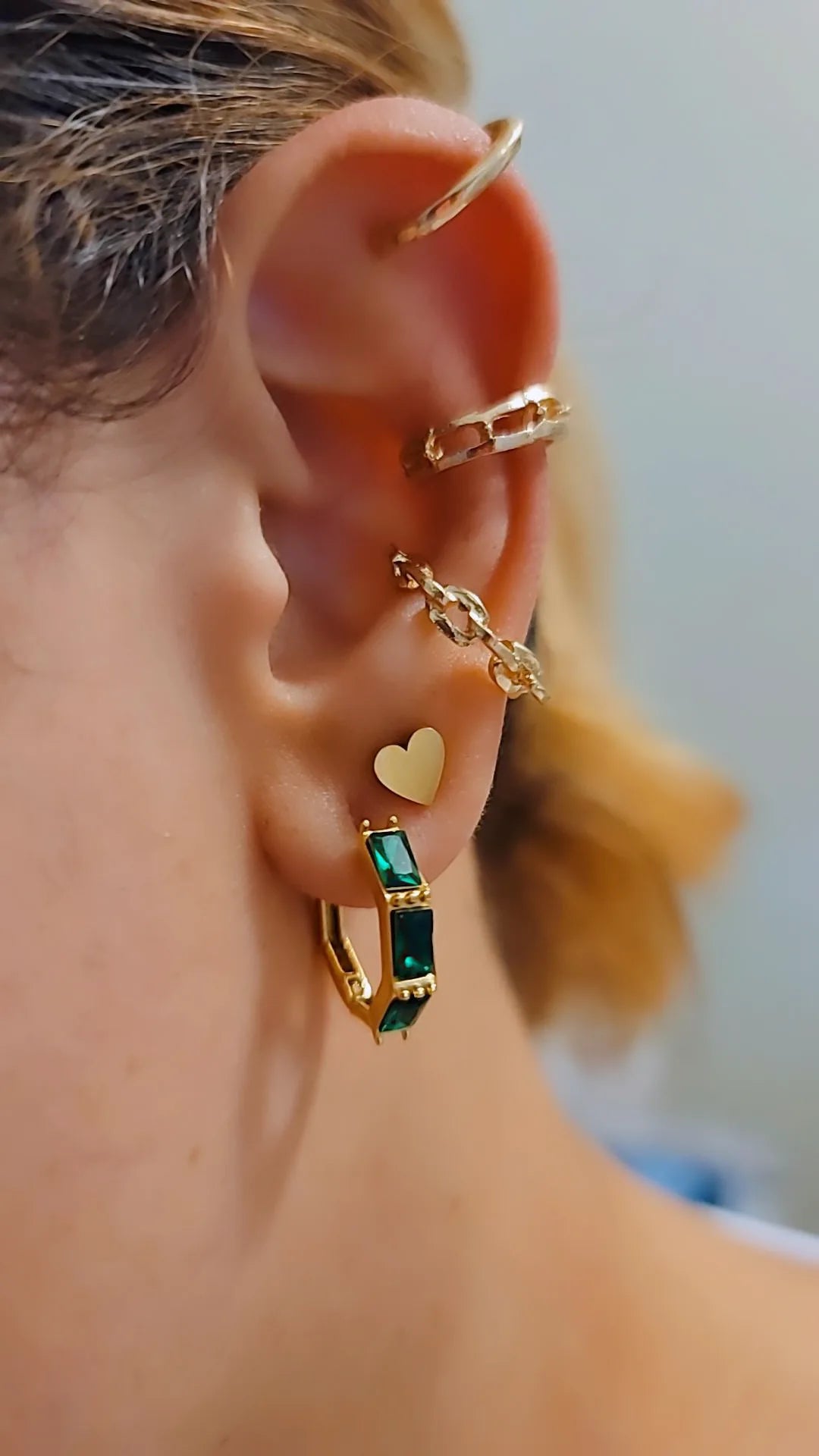 Esmeralda earings