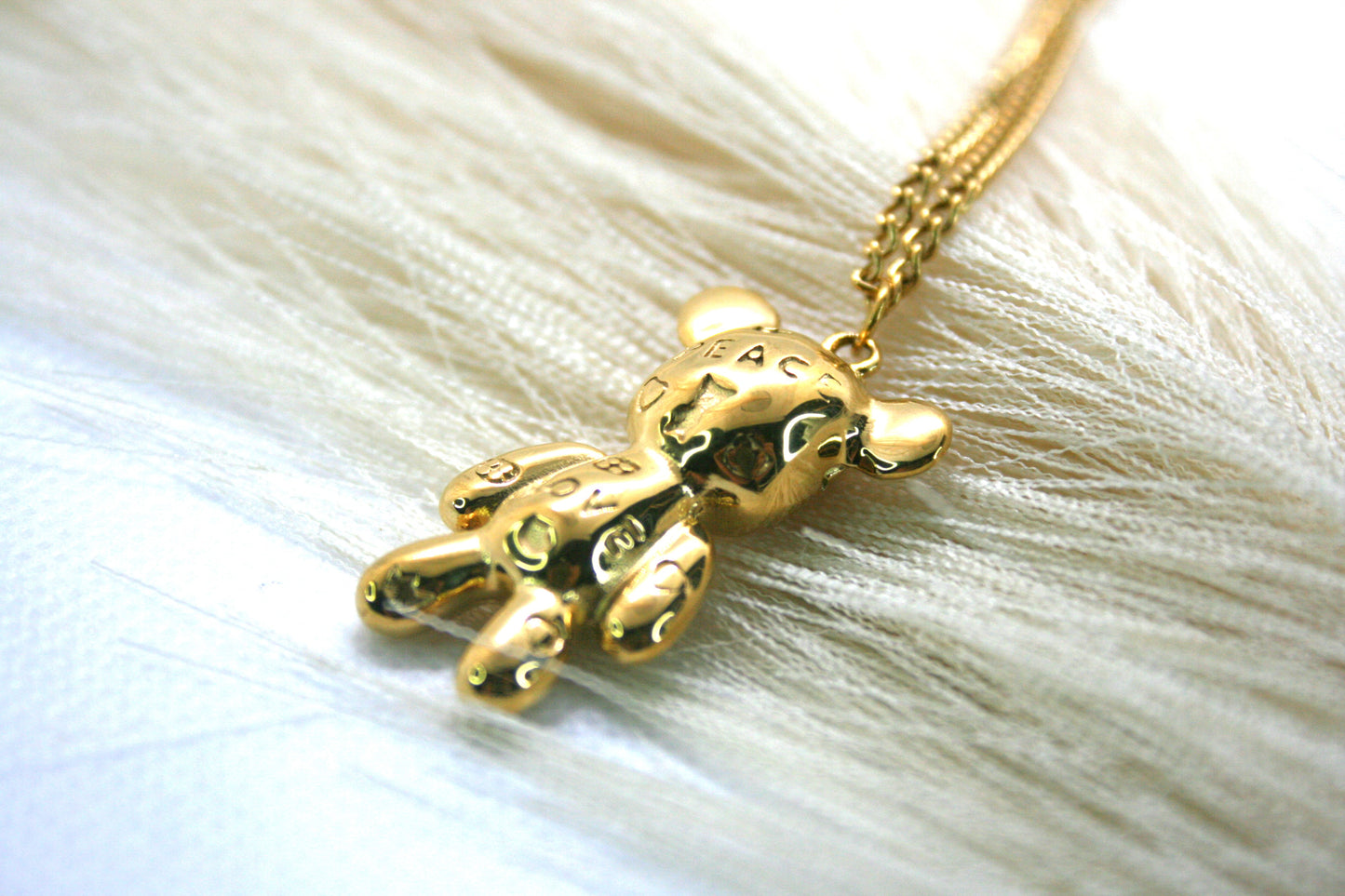 Bear necklace