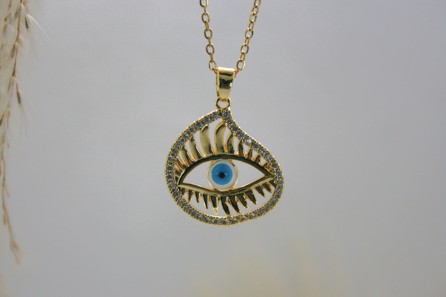 Nancy evil eyes Necklace