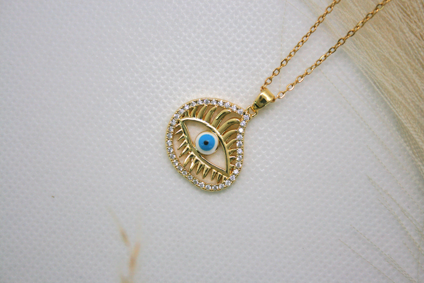 Nancy evil eyes Necklace