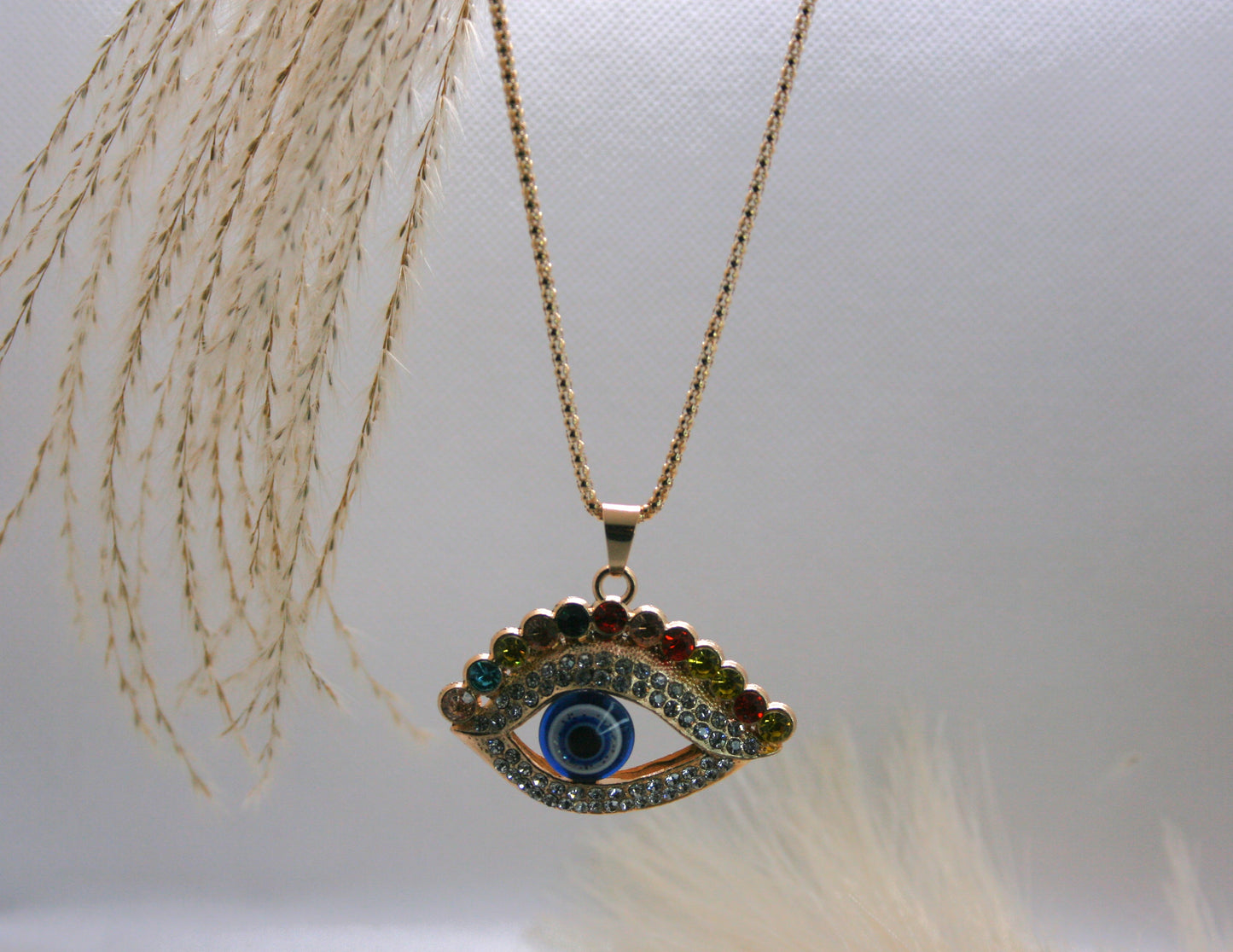 Totte evil eyes Necklace BIG