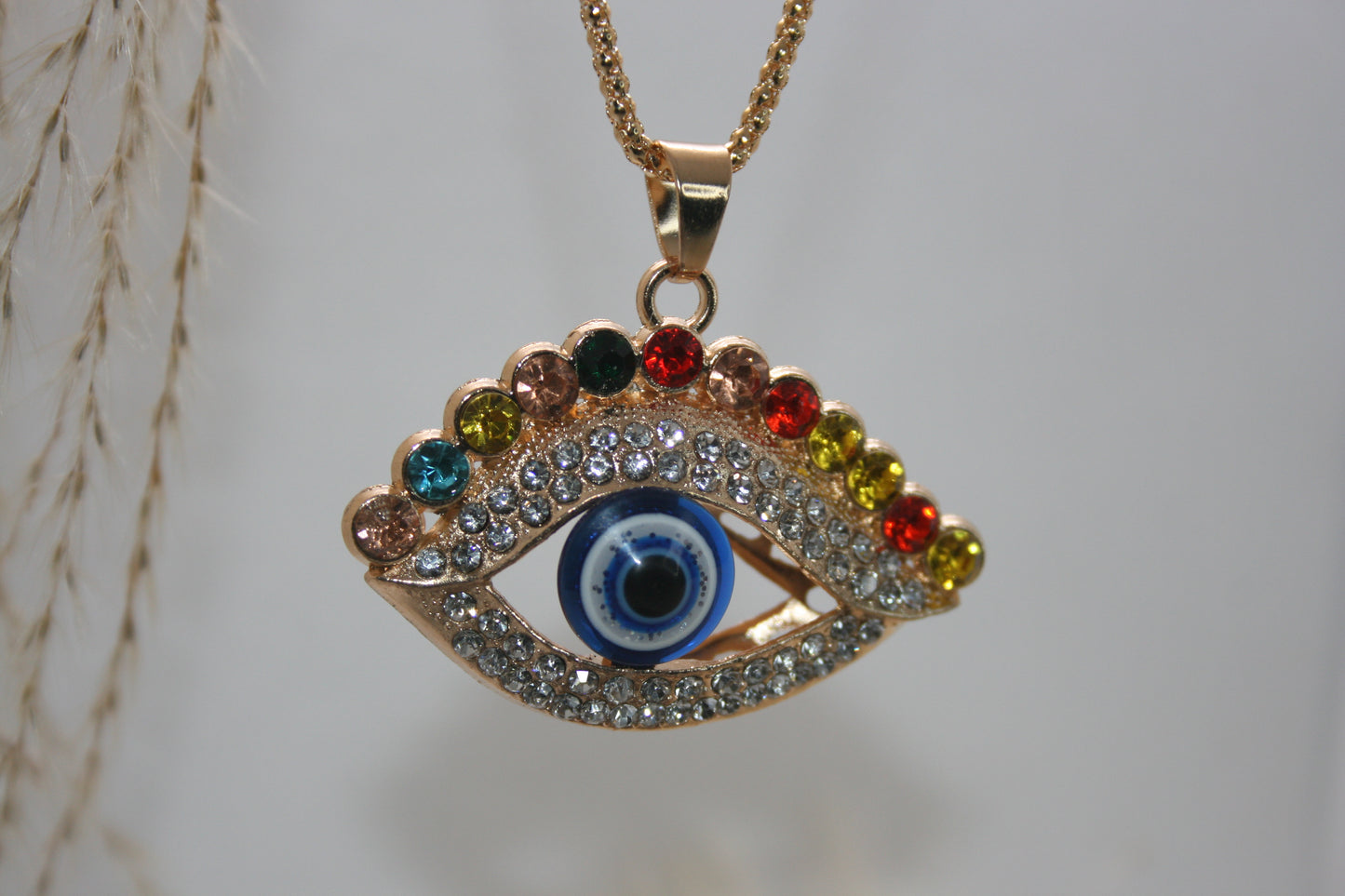 Totte evil eyes Necklace BIG