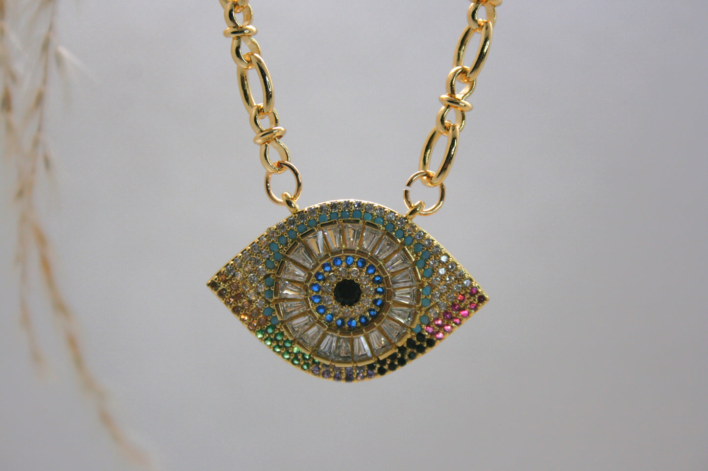 Mix evil eyes Necklace