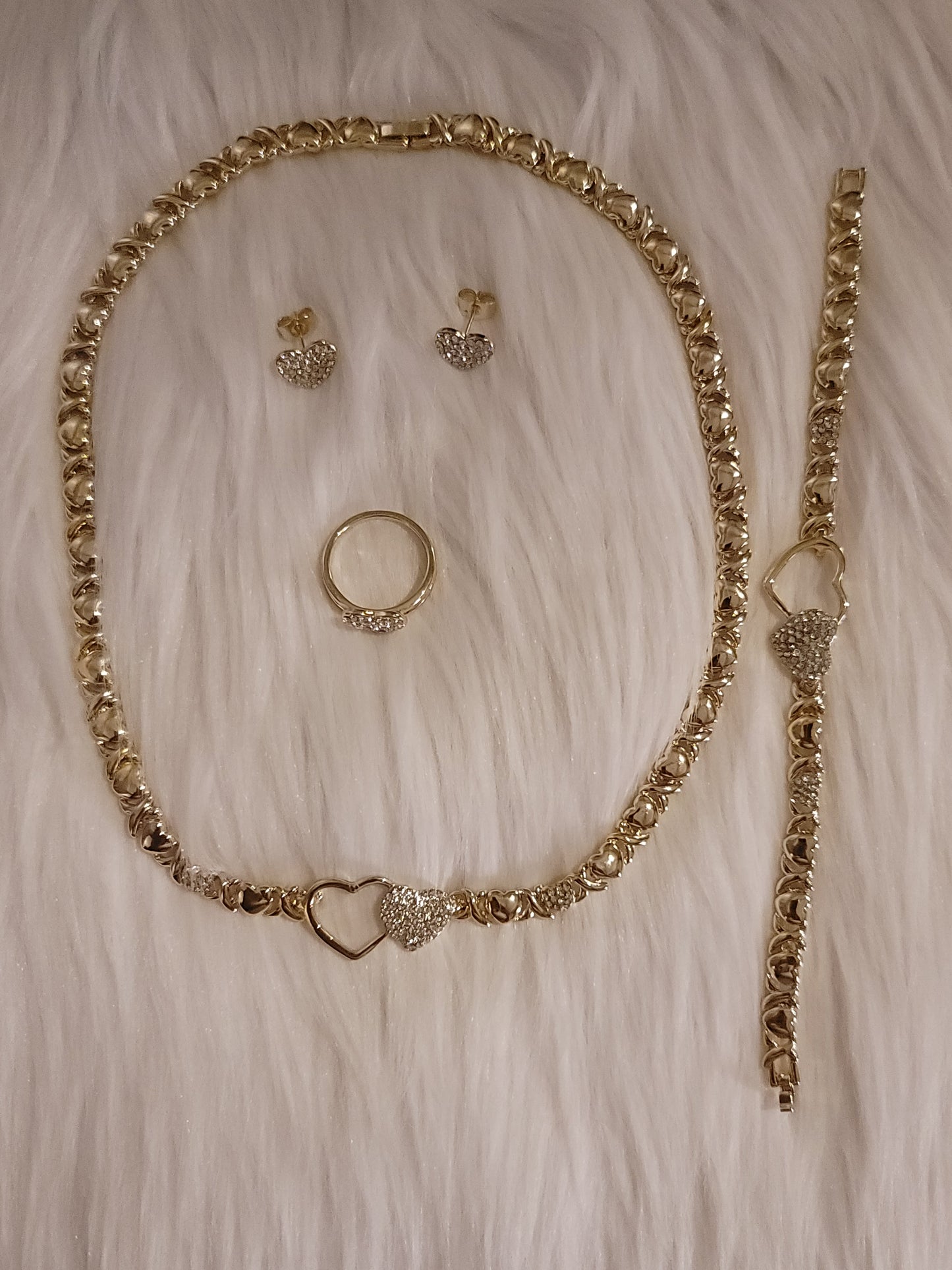 Necklace set(gold)