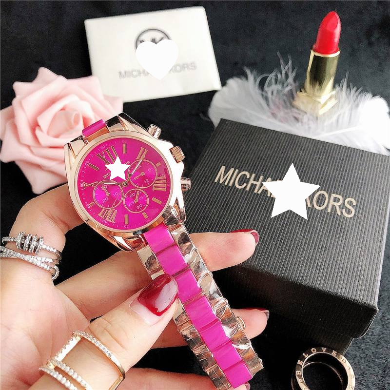 fushia Women watch