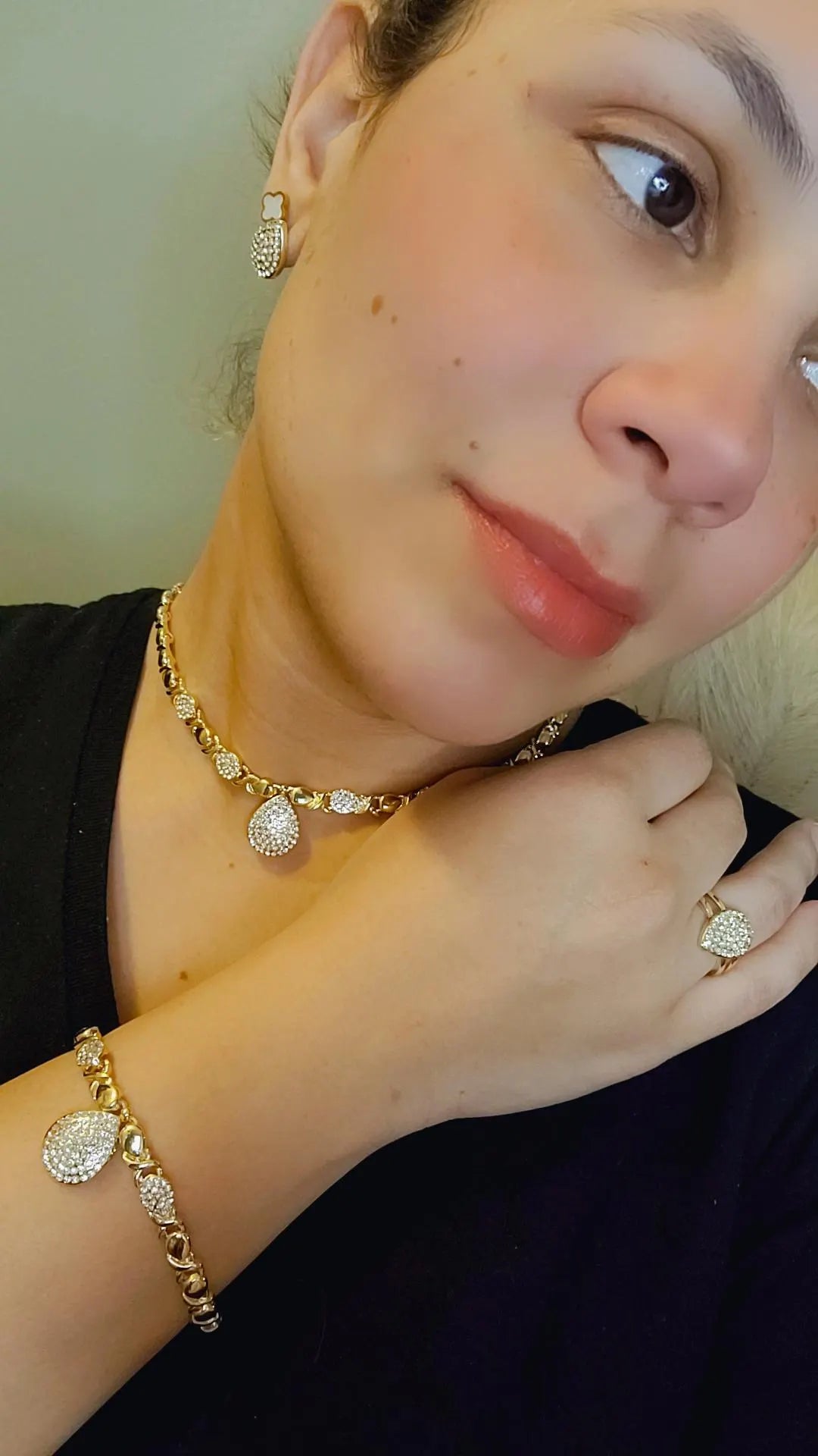 Necklace set(gold)