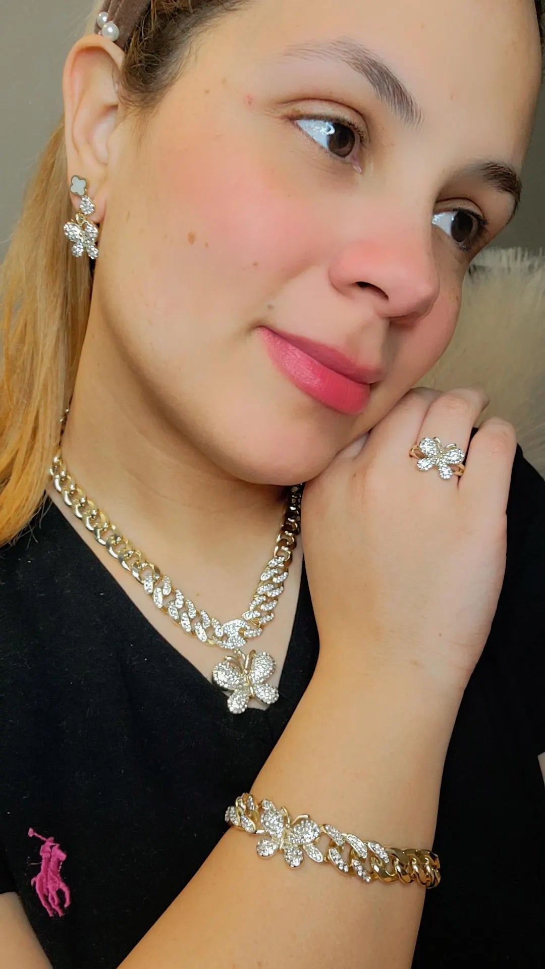 Necklace set(gold)
