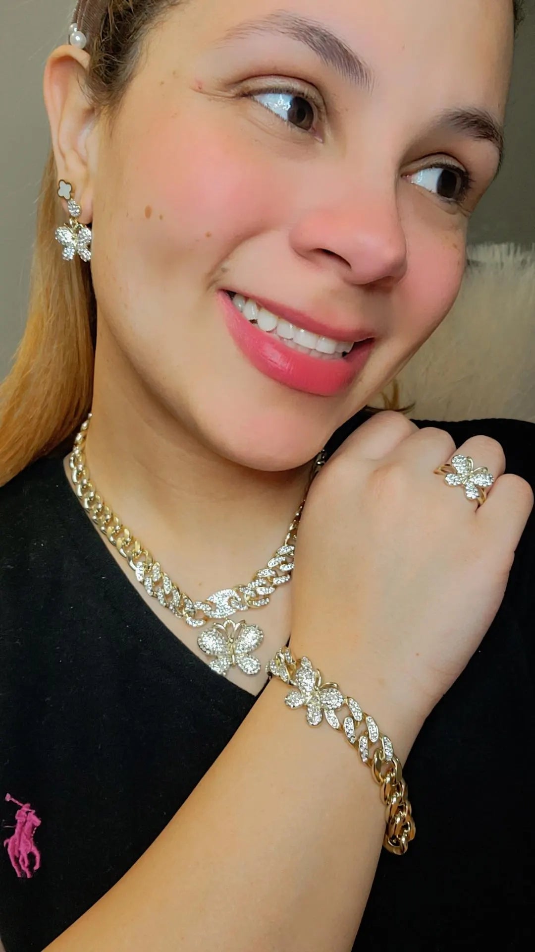 Necklace set(gold)